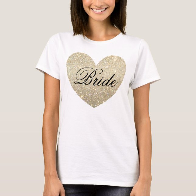 Heart Fab Bride T - Shirt (Vorderseite)