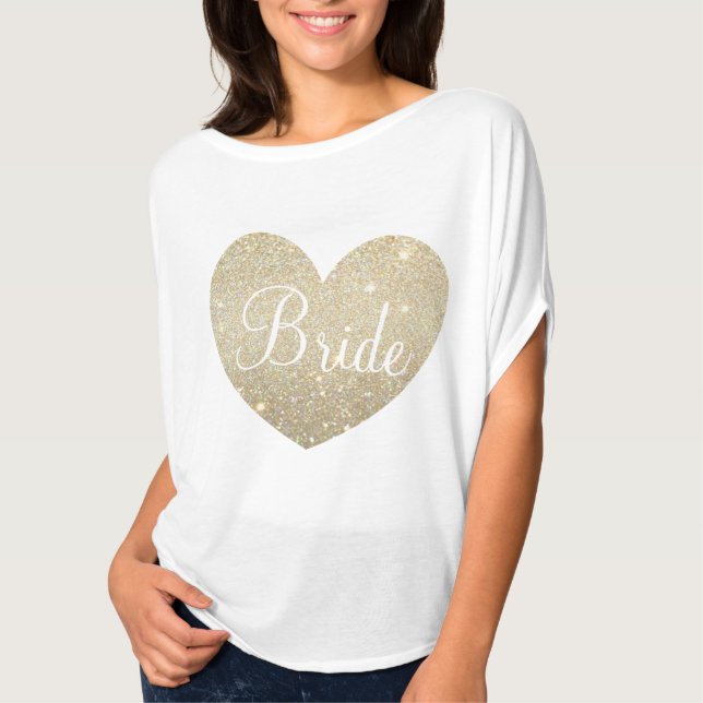 Heart Fab Bride T - Shirt (Vorderseite)