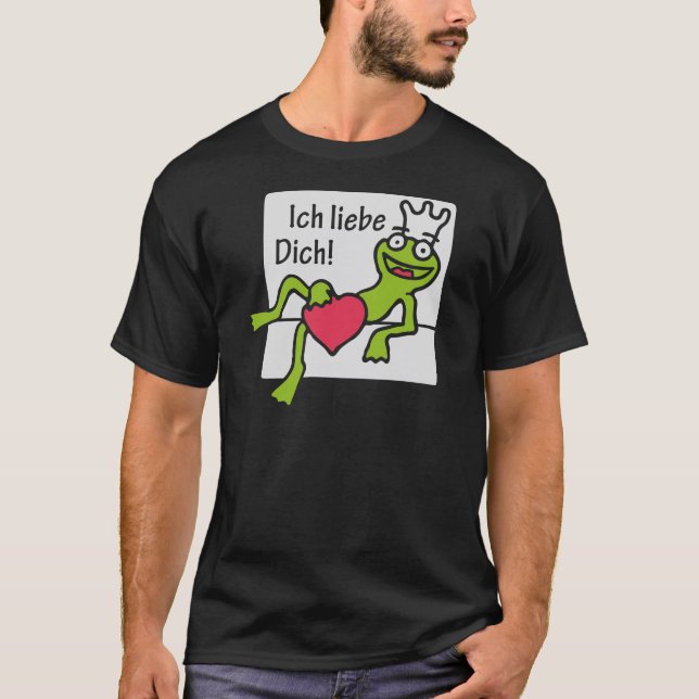 heart frog T-Shirt (Vorderseite)