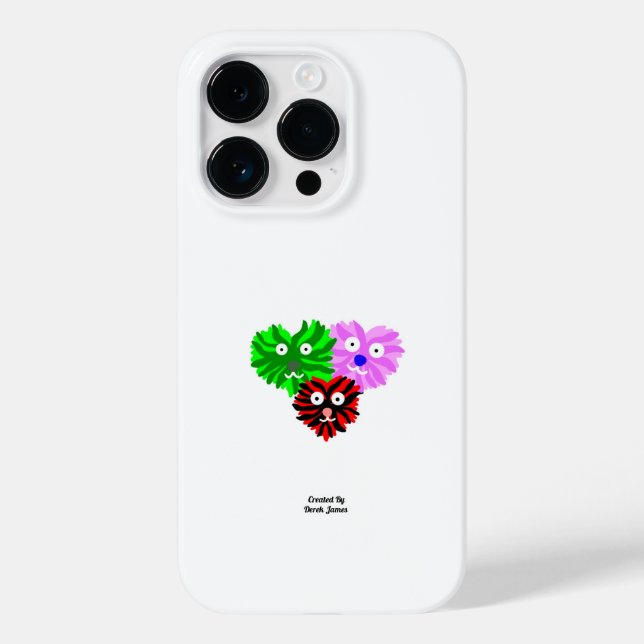 Heart Fuzzies Apple iPhone 14 Pro Fall Case-Mate iPhone Hülle (Rückseite)