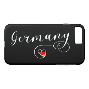 Heart Germany Handy Case, deutsche Flagge Case-Mate iPhone Hülle