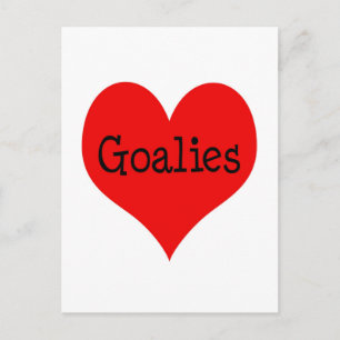 Heart Goalies Postkarte