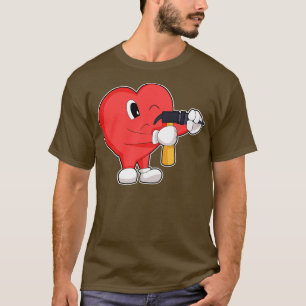 Heart Handyman Drill Press T-Shirt