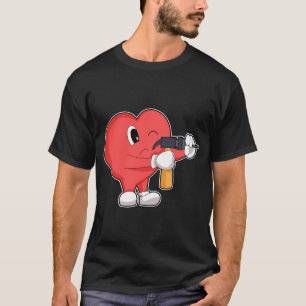 Heart Handyman Drill Press T-Shirt