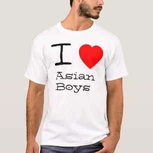*heart* I Asiats-Jungen T-Shirt