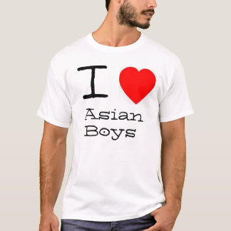*heart* I Asiats-Jungen T-Shirt