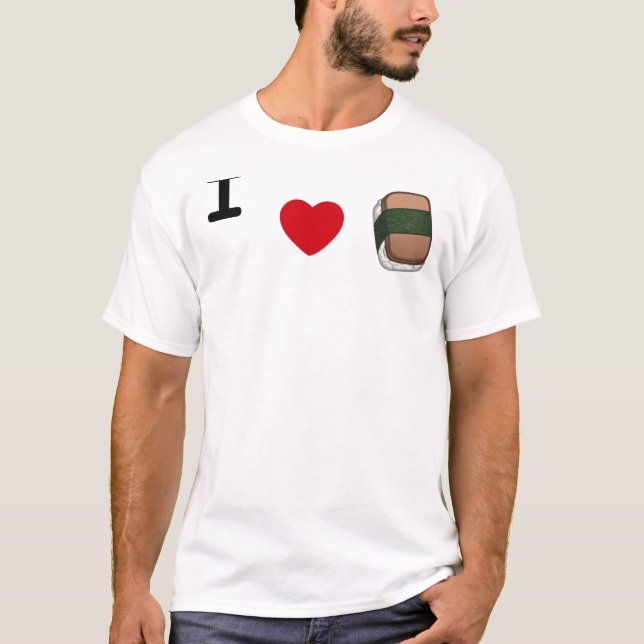 *heart* I Musubi T - Shirt (weiß) (Vorderseite)