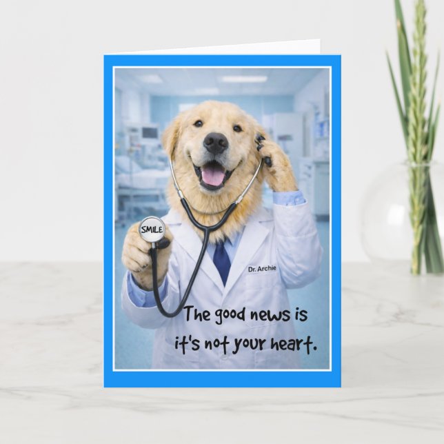 Heart is Good So... Get Well Card  STSB-1 Karte (Vorderseite)