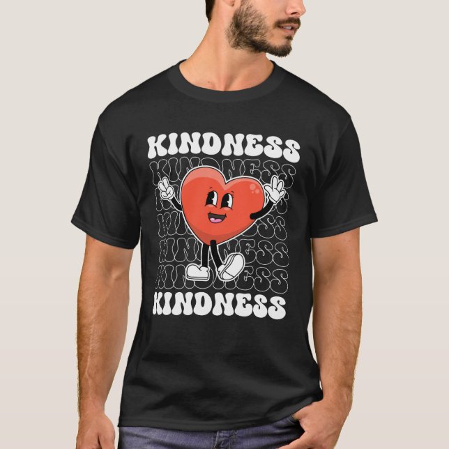 Heart Kindness Squad Be Kind Teacher Unity Day Ant T-Shirt (Vorderseite)