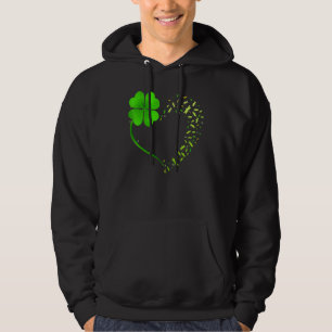 Heart Kleeblatt Dragonfly Happy St Patrick S Day Hoodie