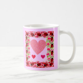 Heart Ladybugs Tasse