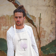 Heart Leaf Lavender Tree Vintag Bird Wedding