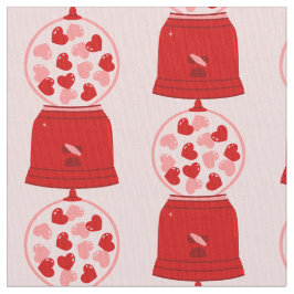 heart love valentine gum machine gumballs stoff