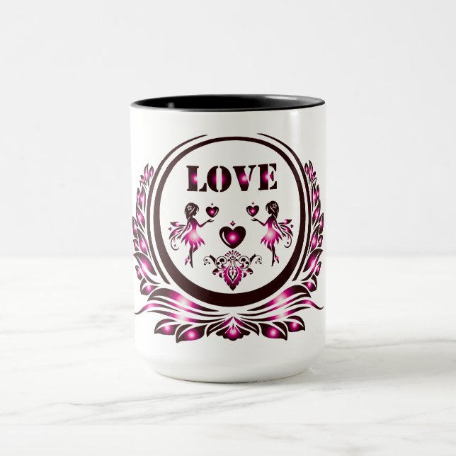 Heart Lover Mug Tasse (Zentrum)