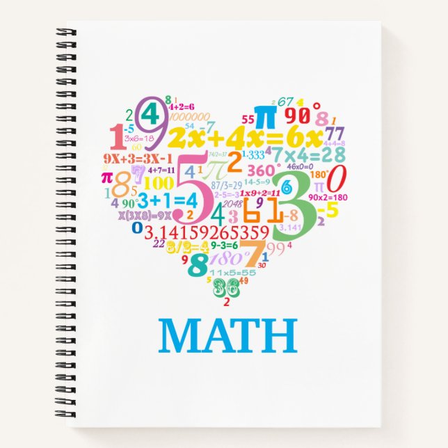 Heart Math Notizbuch (Vorderseite)