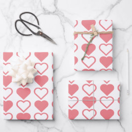 Heart Mix Geschenkpapier Set