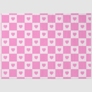 Heart Modern Pink Liebe Collection Seidenpapier