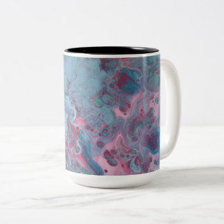 Heart of an Artist Zweifarbige Tasse