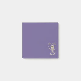 Heart of Gold Post-It Notes Klebezettel