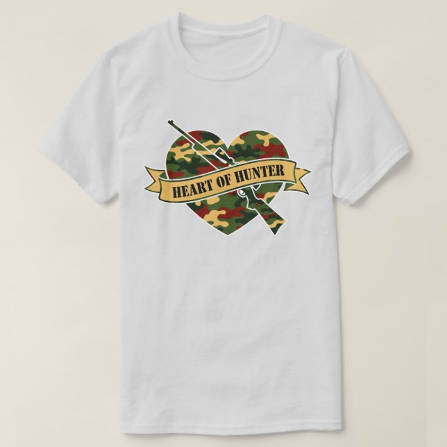 Heart of Hunter – Wild Instinct T-Shirt (Design vorne)