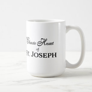 Heart of St. Joseph: Stainted Glass Version Kaffeetasse