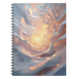 Heart of Summer – Glowing Core Abstract Journal No Notizblock