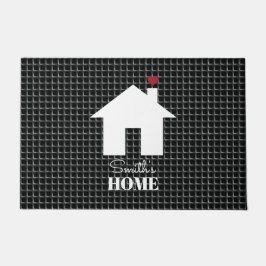 Heart on a House Fußmatte