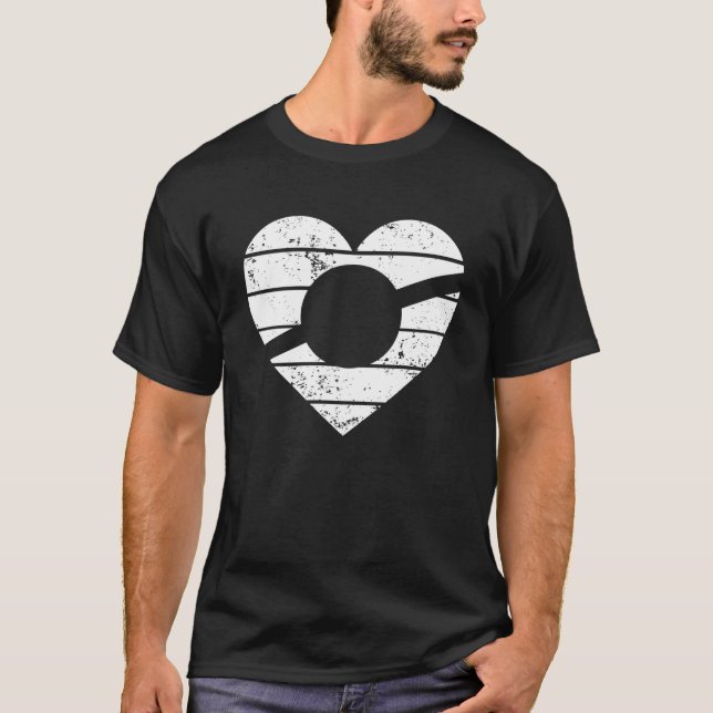 Heart One Wheel Liebe Electric Skateboard Float Sk T-Shirt (Vorderseite)