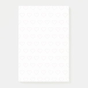 Heart Post it notiert Ihre Sticky Notes with Heart Post-it Klebezettel