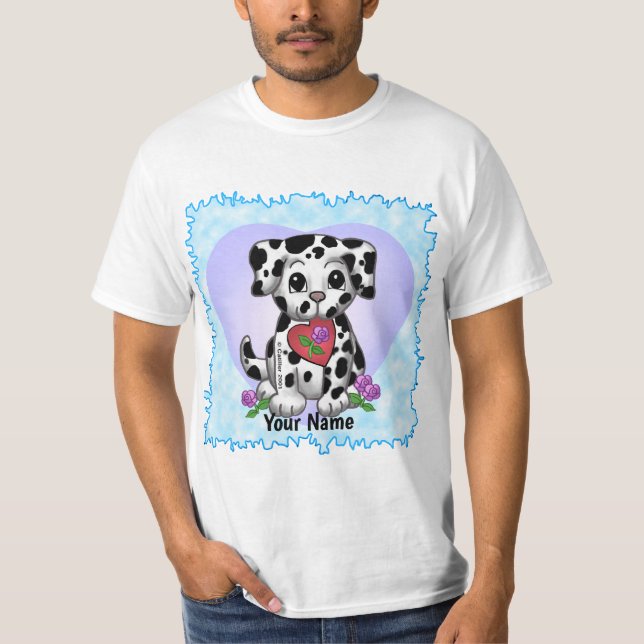 Heart Puppy Dog T-Shirt (Vorderseite)