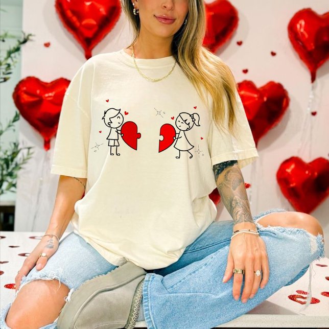 Heart puzzle T-shirt (Von Creator hochgeladen)