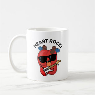 Heart Rock Funny Music Pub Kaffeetasse