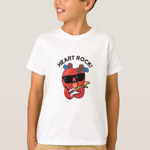 Heart Rock Funny Music Pub T-Shirt