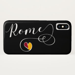 Heart Rome Mobile Phone Case, Italien Case-Mate iPhone Hülle