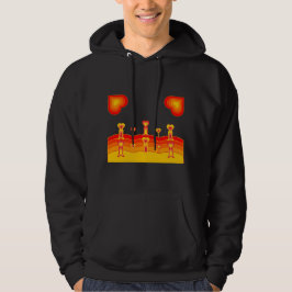 Heart-Scape Herren-Hoodie Hoodie