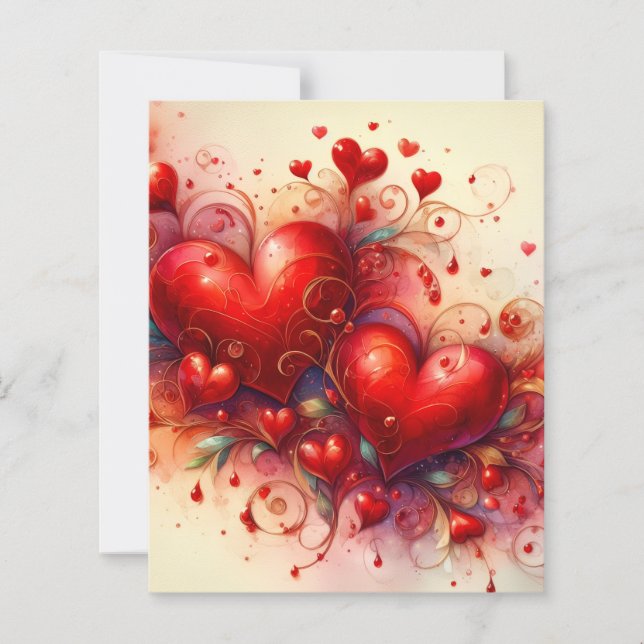 heart scrapbook paper (Vorderseite)
