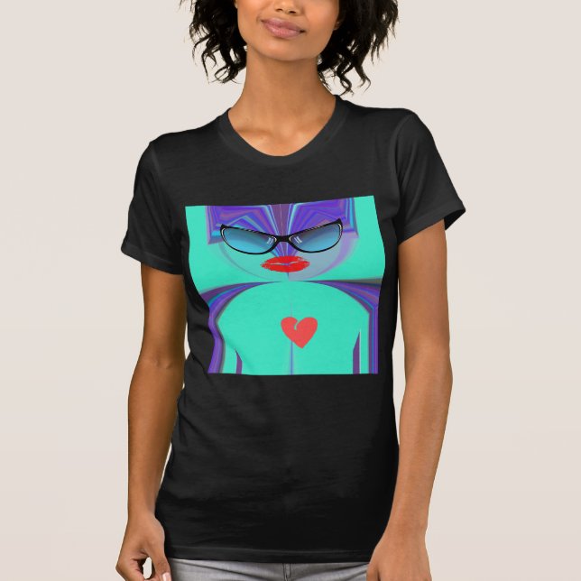 Heart Selfie T-Shirt (Vorderseite)