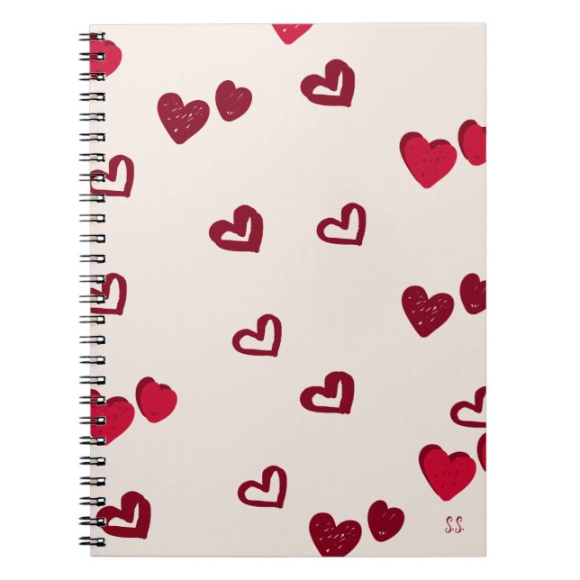 Heart Shape Notebook Notizblock (Vorderseite)