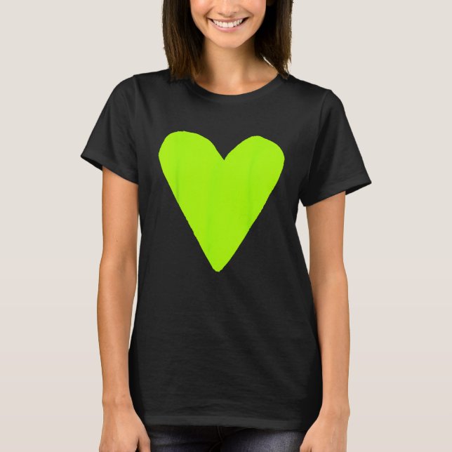 Heart Shape Symbol Love Kindness Peace Spring Bud T-Shirt (Vorderseite)