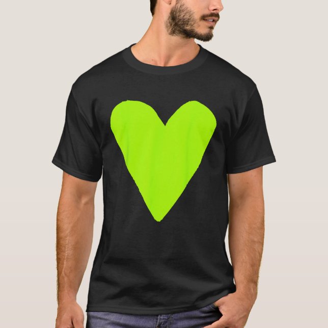 Heart Shape Symbol Love Kindness Peace Spring Bud T-Shirt (Vorderseite)
