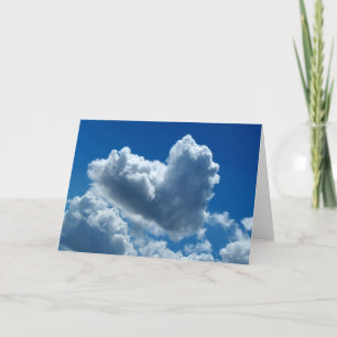 Heart-Shaped Cloud Karte