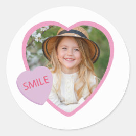 Heart Shaped Foto Valentine Sticker