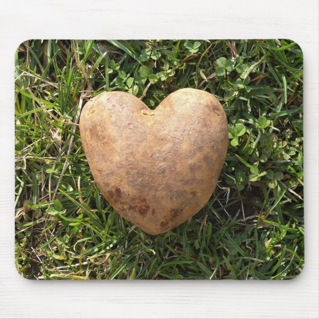 Heart Shaped Potato Mousepad (Vorne)