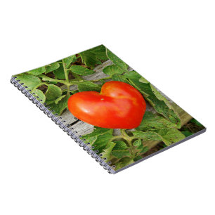 Heart Shaped Tomato Notizblock