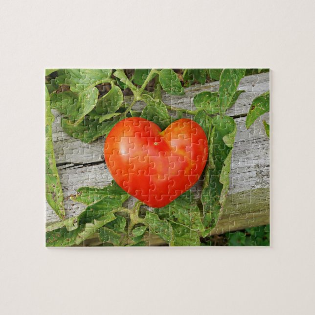 Heart Shaped Tomato Puzzle (Horizontal)