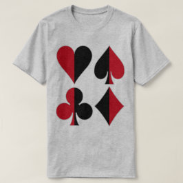 Heart Spade Diamond Club T-Shirt