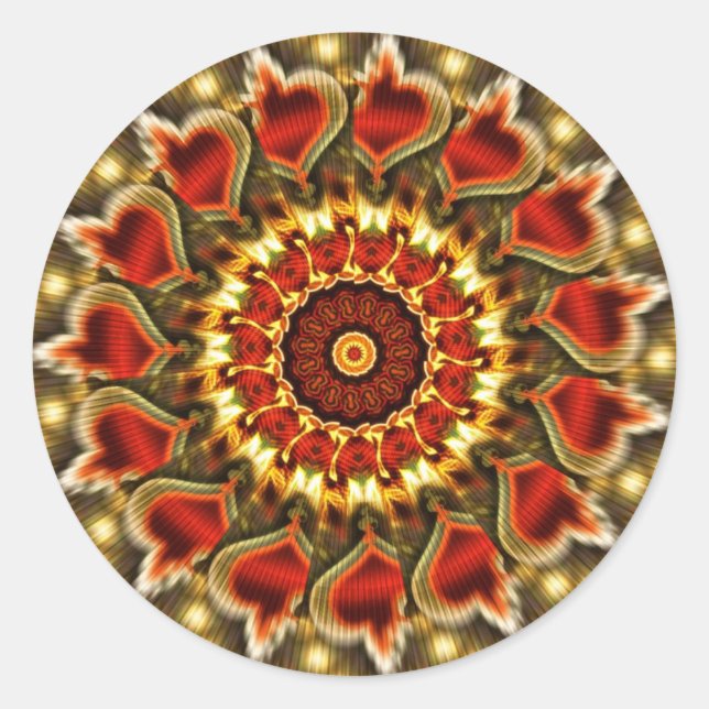 Heart Spiral Sticker (Vorderseite)