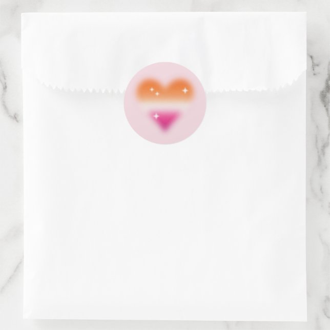 Heart Sticker (Tasche)