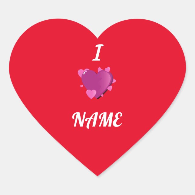 Heart Sticker (Vorderseite)