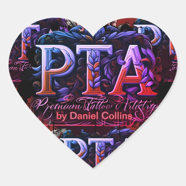 Heart Sticker "Femi-fied" (Vorderseite)